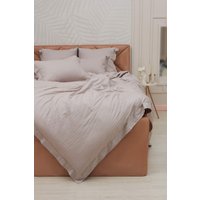 Евро комплект постельного белья Sofi De MarkO Моне Евро 2н Евро-СС-М-пл (пепельный/лиловый)