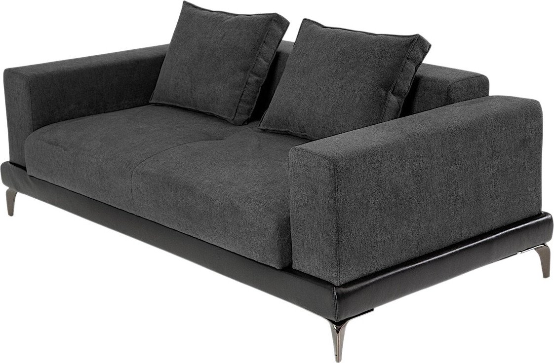 Модульный диван Mio Tesoro Римини Ри-2нр (Santos 23 Lord 22 Black)