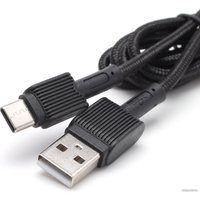 Кабель Digital Part TC-306 USB Type-A - USB Type-C (1 м, черный)