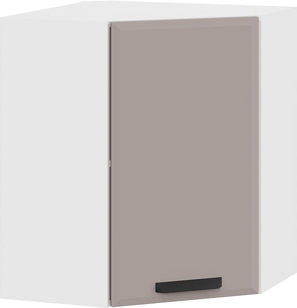 

Шкаф навесной Трия Тиана 1В6У (белый/мокко супермат)