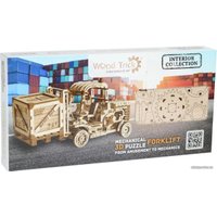 3Д-пазл Wood Trick Вилочный погрузчик с контейнером-копилкой 1234-17
