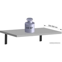 Полкодержатель Boyard Base нерегулируемый P301BL.4