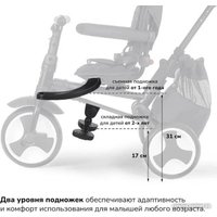 Детский велосипед Nuovita Bamzione BE3 (агатово-серый)