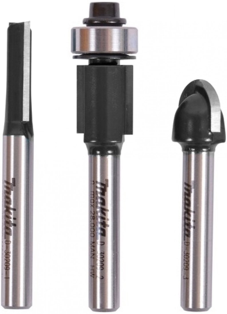

Набор фрез Makita D-70459 (3 шт)