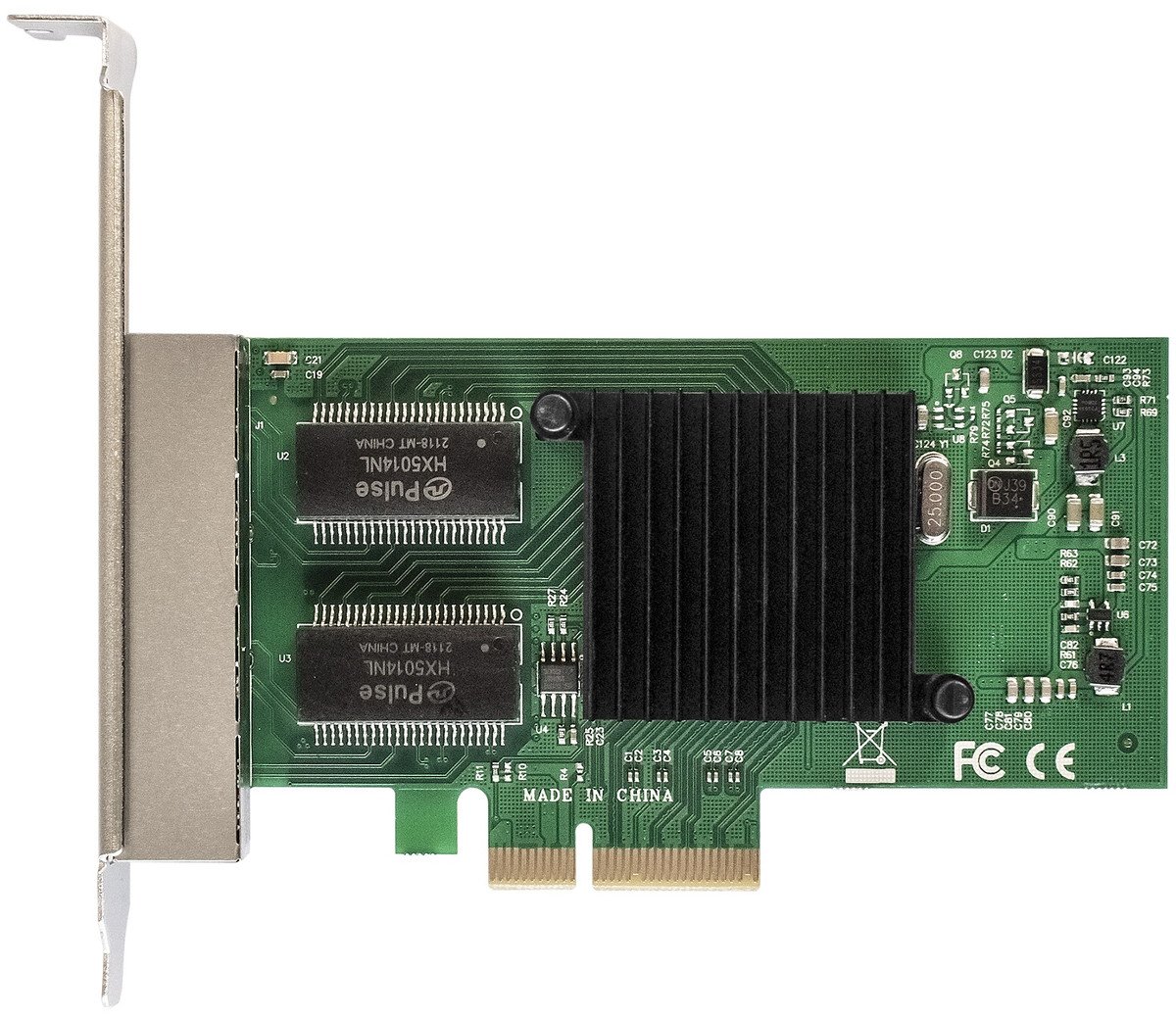 

Сетевой адаптер ExeGate EXE-I350-T4V2 EX292508RUS