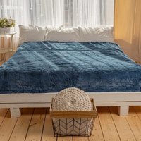 Плед Casa Conforte Nordika 200x220 6152081 (синий)