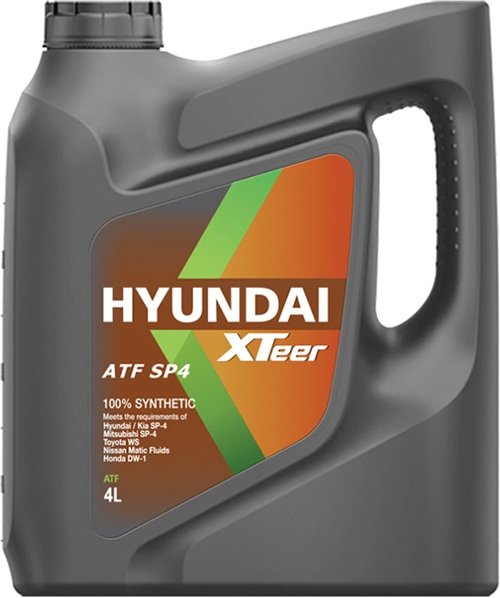 

Трансмиссионное масло Hyundai Xteer ATF SP4 4л