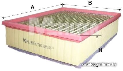 Воздушный фильтр Mfilter K7010