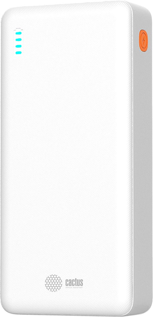 

Внешний аккумулятор CACTUS CS-PBFSEA-20000 20000mAh (белый)
