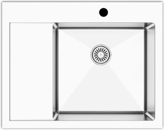 Кухонная мойка Asil AS 3069 (правая, матовая, 1 мм)