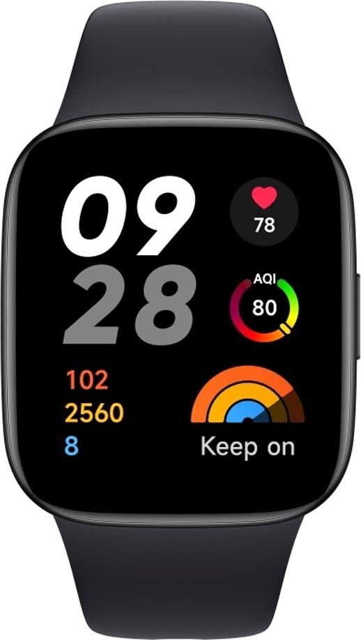 

Умные часы Xiaomi Redmi Watch 3 Active (черный, международная версия)