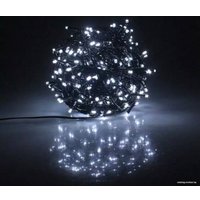 Светодиодная гирлянда JFK Christmas 20 м (зеленый провод, белый холодный)