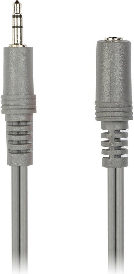 Удлинитель SmartBuy KA-325-150 Jack 3.5мм - Jack 3.5мм (5м, серый)