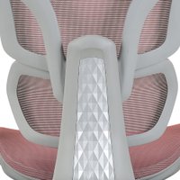 Офисное кресло Evolution LX 3 Burgundy (розовый)