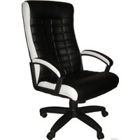 Офисное кресло VIROKO STYLE Atlantis PLM (ткань, DMS, черный/белый)