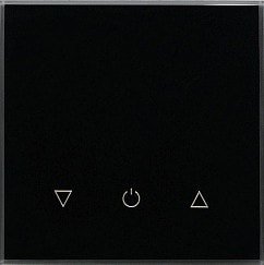 DeLUMO Senso одноканал. трехклавишный 9005 (классический черный)