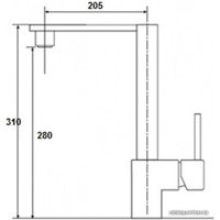 Смеситель Reginox Varese (хром)