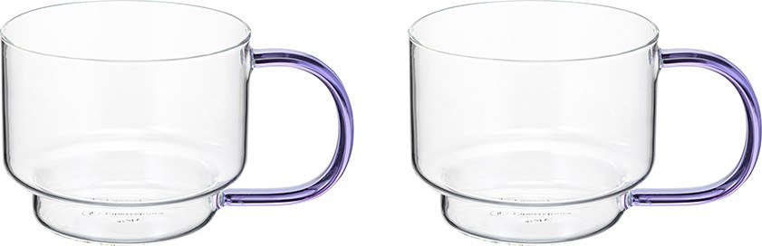 

Набор кружек Liberty Jones Orb LJ0000368 (2шт, прозрачный/фиолетовый)