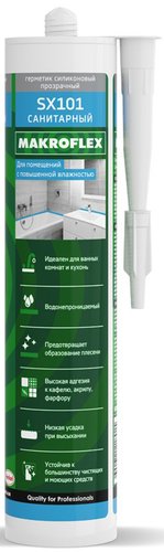 Makroflex SX 101 санитарный (290 мл, прозрачный)
