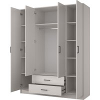 Шкаф распашной Mio Tesoro Хюгге 4D2S (персидский жемчуг)