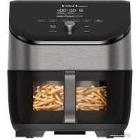 Аэрогриль (аэрофритюрница) Instant Vortex Plus ClearCook (серебристый/черный)
