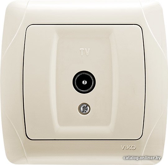 Розетка телевизионная Viko Carmen 90562010
