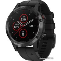 Умные часы Garmin Fenix 5 Plus Sapphire (черный)