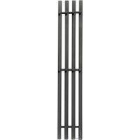 Полотенцесушитель Granula Квадро Вертикаль 21х120 (терморегулятор с таймером, черный)