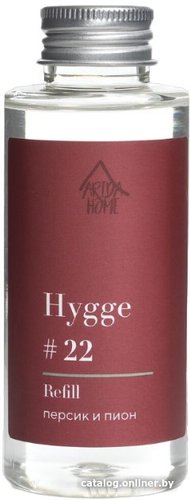 Жидкость для аромадиффузора Arida Home Hygge №22 Персик и пион (100мл)
