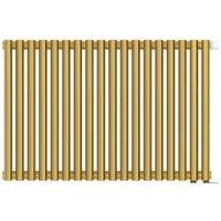 Стальной трубчатый радиатор Сунержа Эстет-00 EU50 500х810 18 секций (золото)