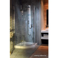 Душевой уголок Poolspa Metropolis Rondo 90x90