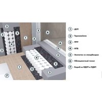 Угловой диван Mio Tesoro Aurora компл.2 левый (Velutto 03 коричневый)