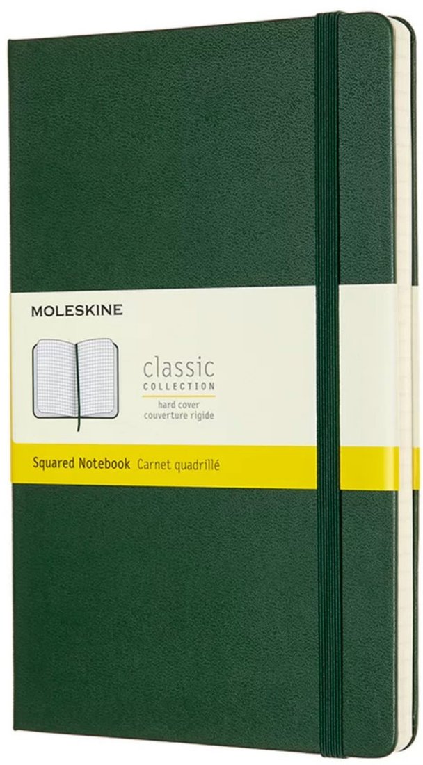 

Блокнот Moleskine Classic Large 1127974 (120 л, зеленый)