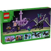 Конструктор LEGO Minecraft 21264 Эндер-Дракон и Корабль Края