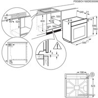 Электрический духовой шкаф Electrolux OEF3H70TK