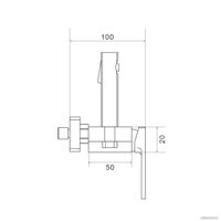 Гигиенический душ Shevanik S6805-1