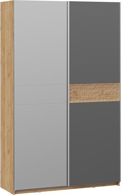 

Шкаф-купе Трия Оскар Скания Т2 1400 268649 (ручка серебро/дуб крафт золотой/серый графит/дуб тортугга)