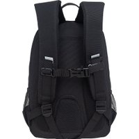 Школьный рюкзак Grizzly RG-464-3f (черный/серебряный)