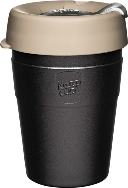 

Термокружка KeepCup Thermal M Umbra 340мл (черный/бежевый)