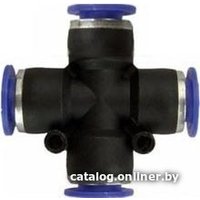 Фитинг Sumake Разветвитель крестообразный для пласт. труб 4 мм PZA 12