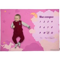 Плед МиМиМи Единорог с радугой ФПЛ26 96х136