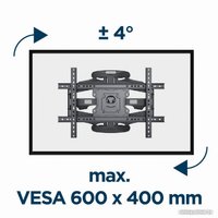 Кронштейн для телевизора Gembird WM-75ST-01