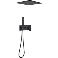Душевая система  Abber Daheim AF8221B (черный матовый)