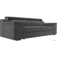 Диван Лига диванов Лига-003 117108 (велюр серый)