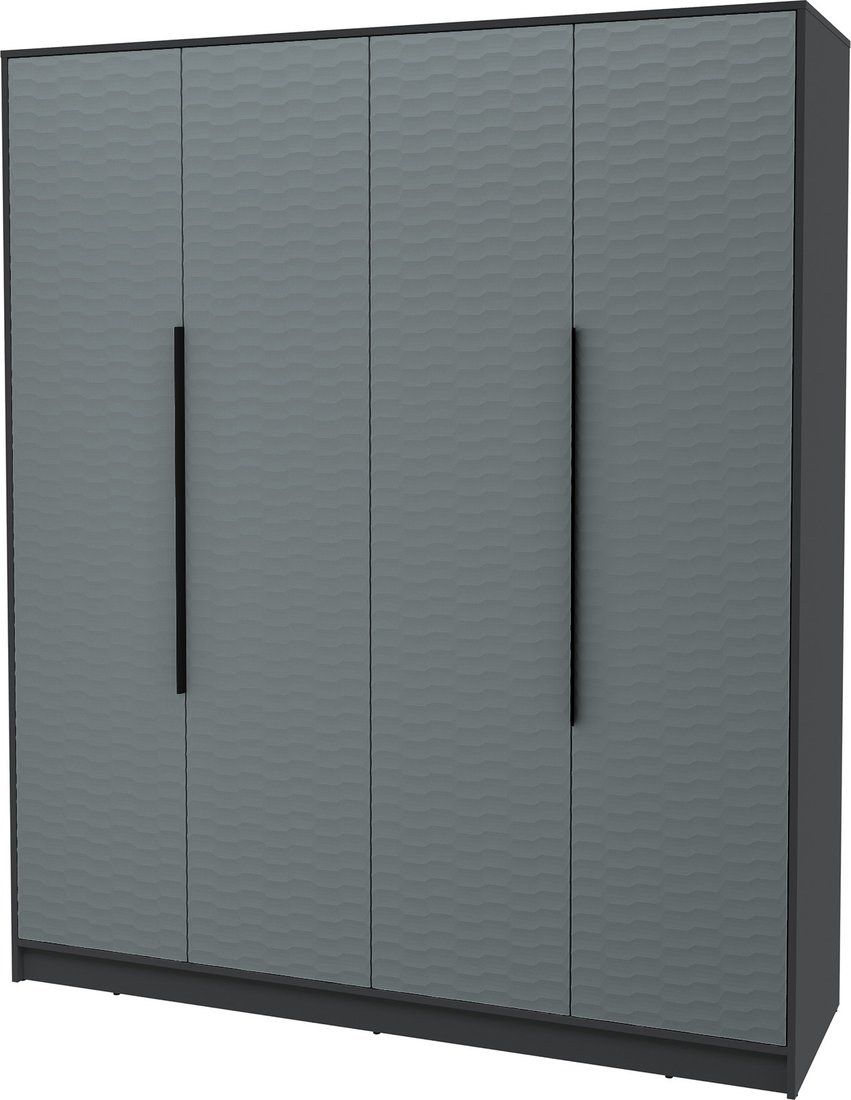 

Шкаф распашной Интерлиния Концепт Зодиак КТ-Ш4 (антрацит/серый)