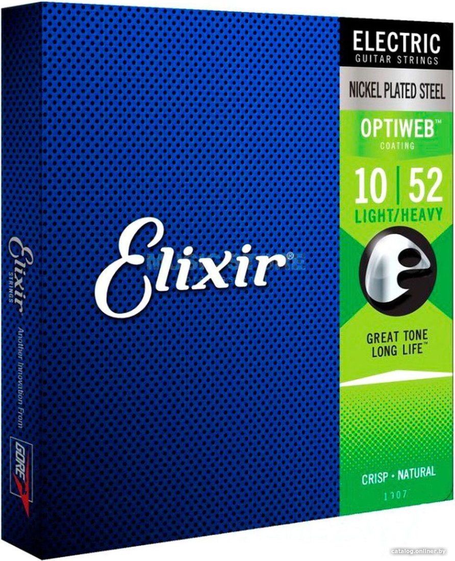 Струны для гитары Elixir Strings 19077 Optiweb 10-52