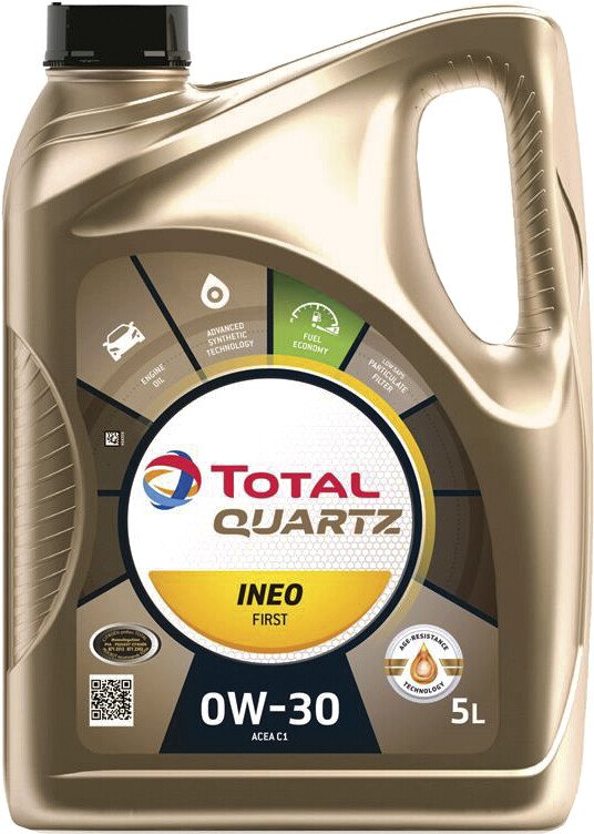 

Моторное масло Total Quartz Ineo First 0W-30 ACEA C1 5л
