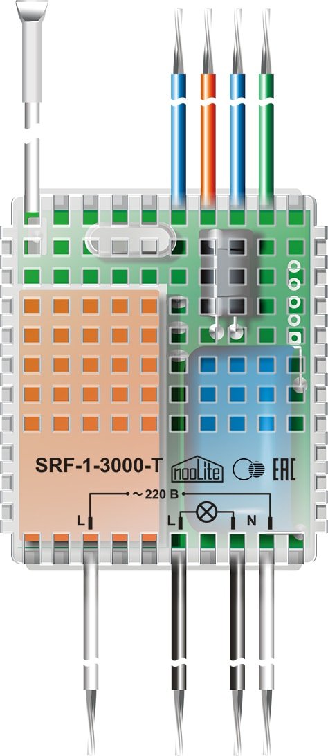 

Реле Noolite SRF-1-3000-T