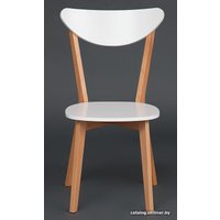 Стул TetChair Maxi (белый/бук натуральный)
