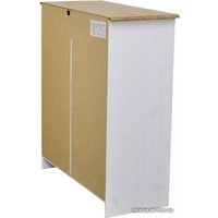 Комод Диприз Ром 2 двери 2 ящика Д 1349.1 (белый воск/антик)